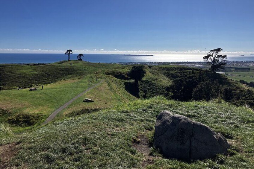 5hr Walking Tour to Papamoa Hills and Omanawa Falls