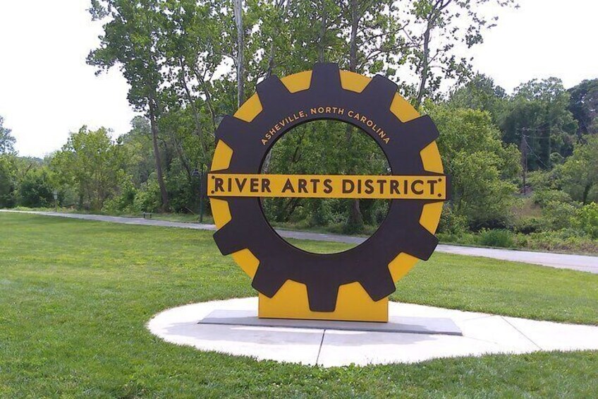 Guided Asheville E-bike Tour River Arts Downtown Murals and More