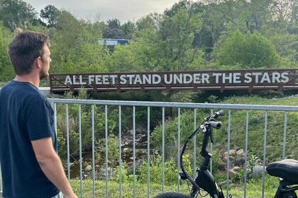 Guided Asheville E-bike Tour of River Arts, Mountains and Murals