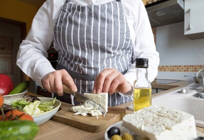 A Tasteful Variety of Greek Meze at Maria's Home