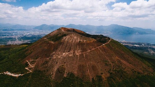 De Vesuvius vanuit Napels: Bus, ticket en audiogids