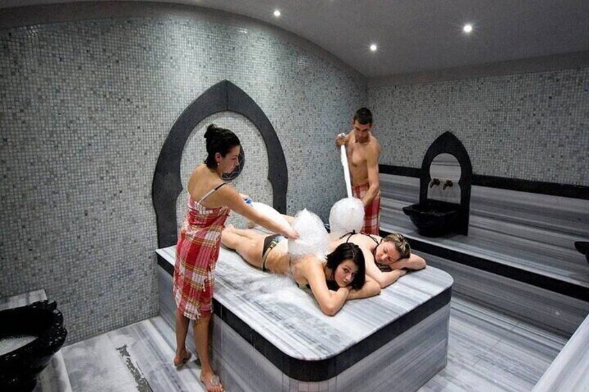 Kemer Turkish Bath Experience With Oil Massage