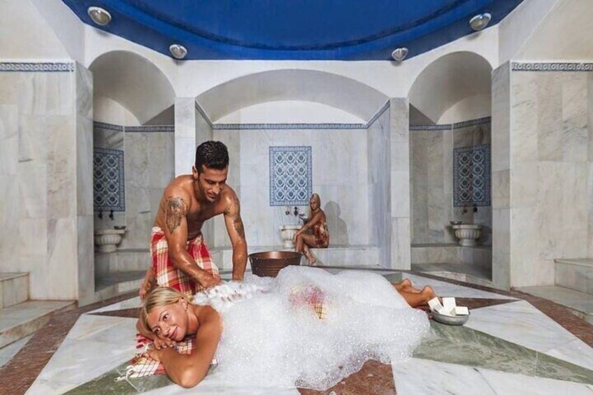 Kemer Turkish Bath Experience With Oil Massage