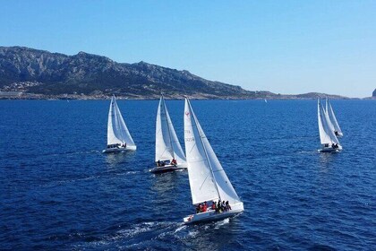 Discovery of sailing Marseille and its coves