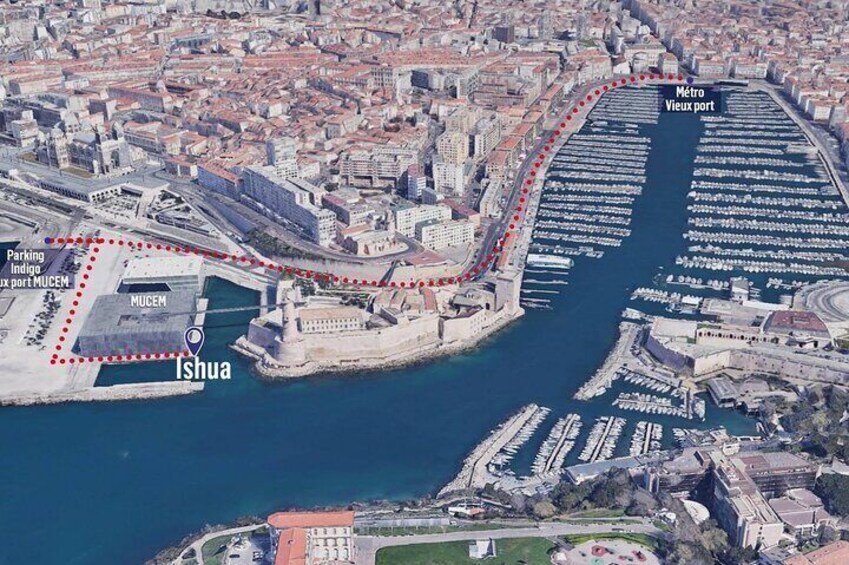 Discovery of sailing Marseille and its coves 