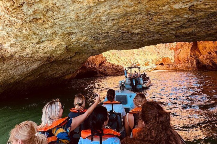 Day trip to Algarve, Benagil Cave,Portimão from Lisbon