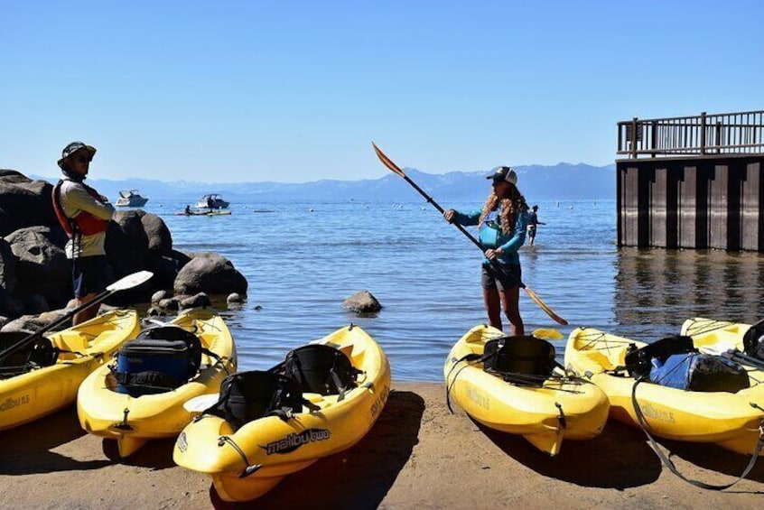 North Shore Kayak or Paddleboard Activity at Lake Tahoe