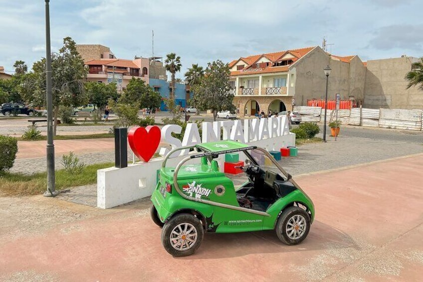 Private Guided Tour of Sal Island | Electric Car with Audio Guide