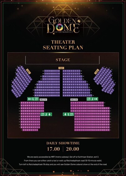 Picture 14 for Activity Bangkok: Skip-the-Line Golden Dome Cabaret Show Tickets