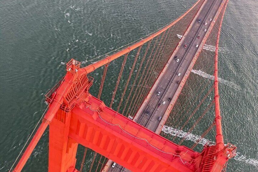 Over the Golden Gate Bridge