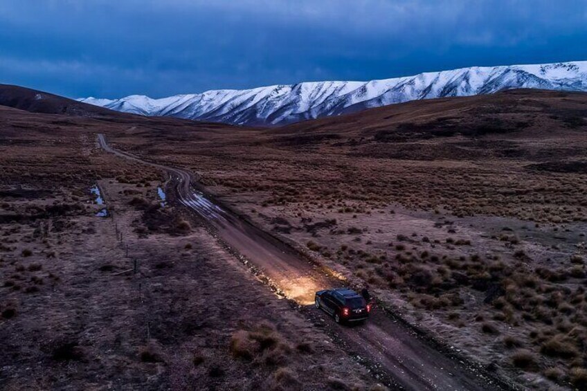 Journey from Poolburn Dam at Dusk