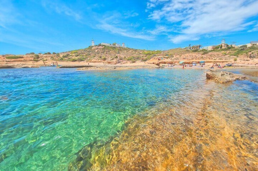 Alicante E-Bike Coast Tour with Román Fishpond and Snorkeling