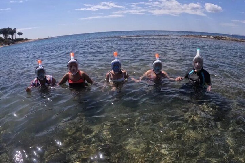 Alicante E-Bike Coast Tour with Román Fishpond and Snorkeling
