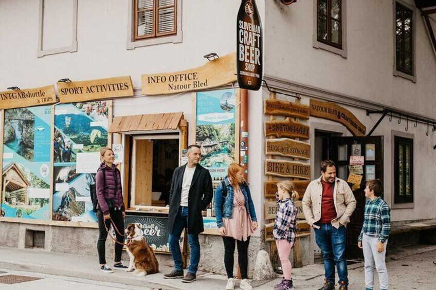 Meeting point in Bled