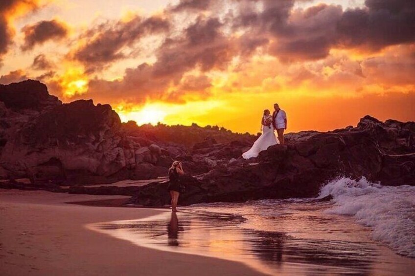 Beach Photoshoot in Makena