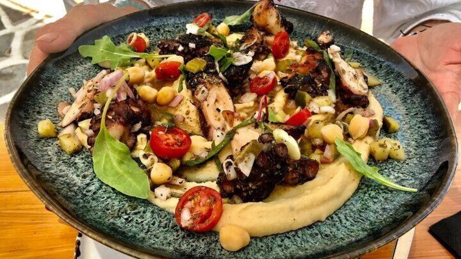 Agios Nikolaos Sunset Walk Private Tour inc Diner & Wine Tasting