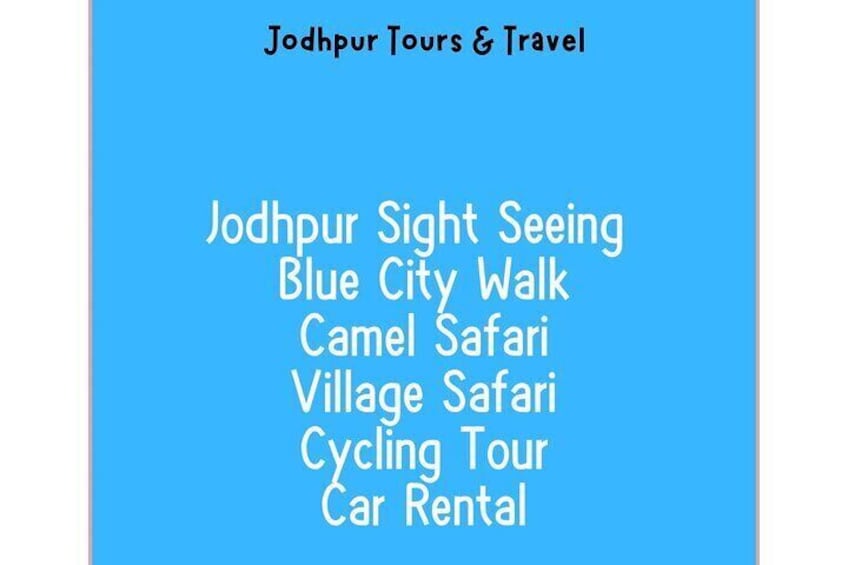 Jodhpur Walk With Kuku