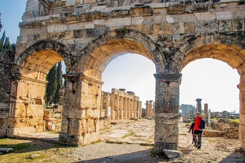 Pamukkale Day Tour with Hot Air Balloon Ride from Fethiye