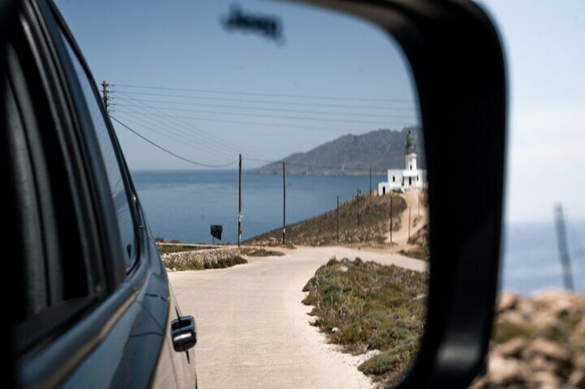 Explore Mykonos with local guide and Jeep Renegade Private Tour 