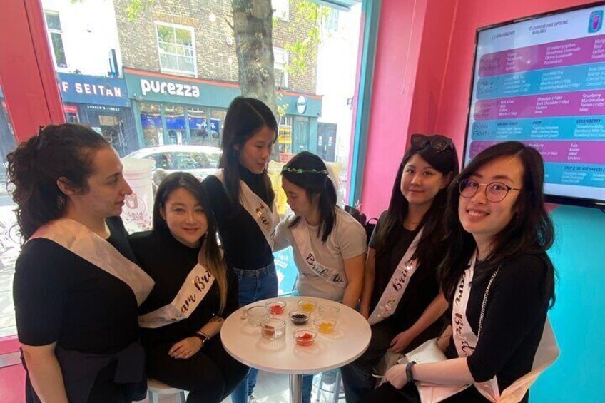 Bubble Tea Making Experience in London 