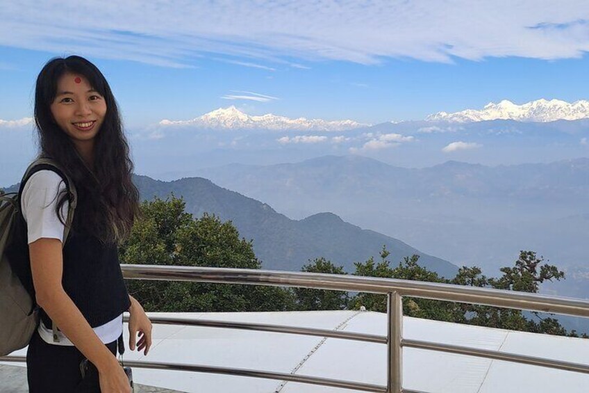 Kathmandu Chandragiri Cable Car and Swayambhunath Private Tour