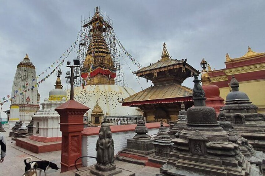 Kathmandu Chandragiri Cable Car and Swayambhunath Private Tour