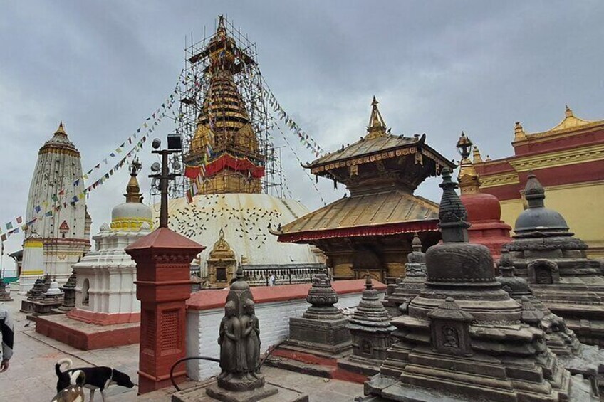 Kathmandu Chandragiri Cable Car and Swayambhunath Private Tour