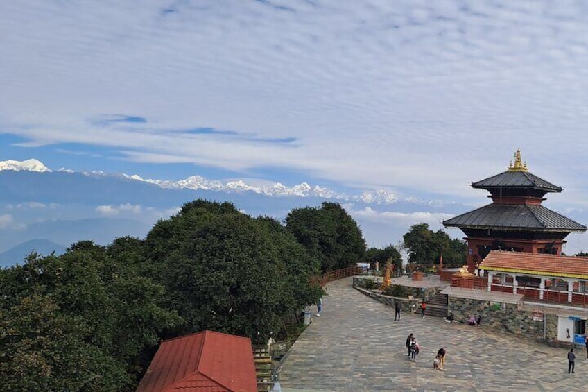 Kathmandu Chandragiri Cable Car and Swayambhunath Private Tour