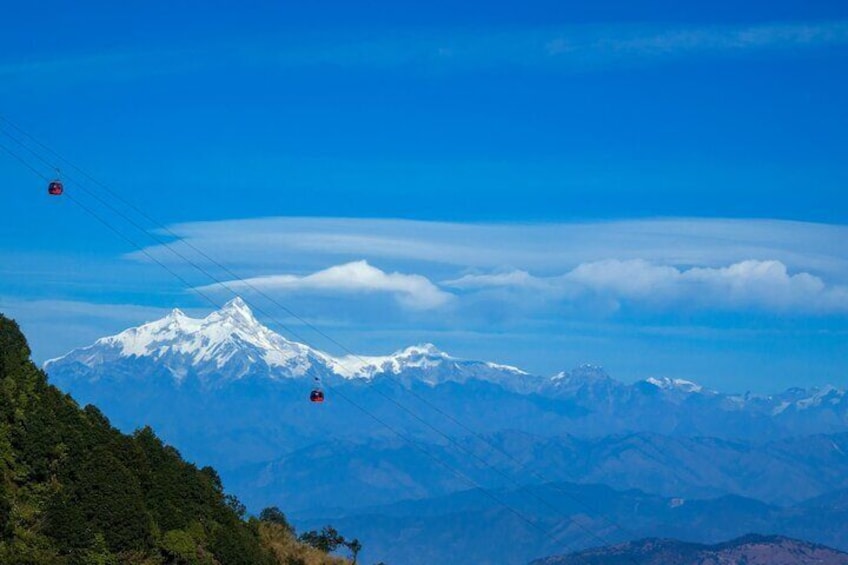 Kathmandu Chandragiri Cable Car and Swayambhunath Private Tour