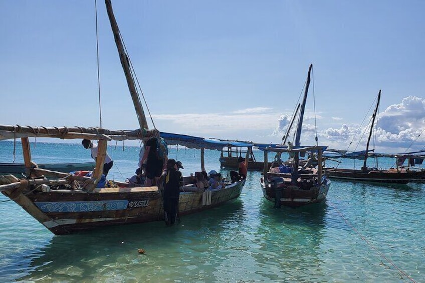 Full Day Private Safari Blue Sea Adventure in Zanzibar 