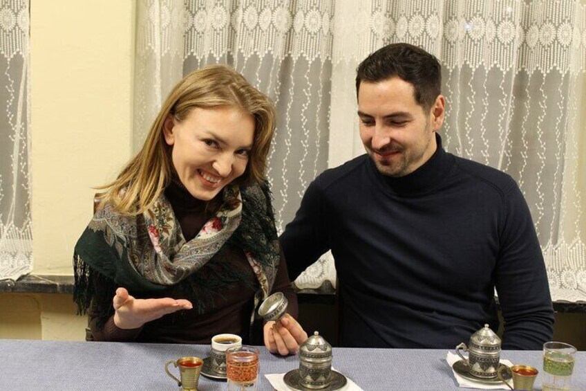 Turkish Coffee on Sand and Fortune-Telling Workshop by Gentlemen