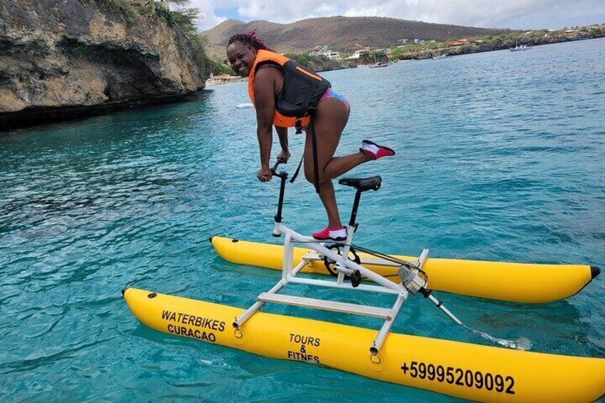 1-Hour Waterbike Tours in Curacao