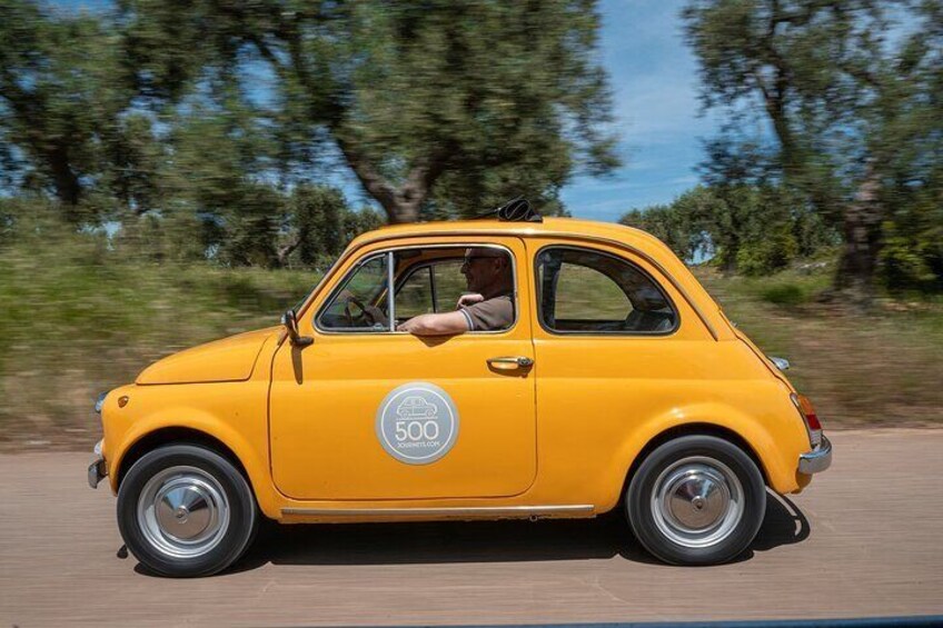 Valle d'Itria Vintage Fiat 500 Photo Quest Tour