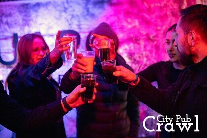 Pub Crawl 1hr Unlimited Beer + Vodka then Clubs in Katowice