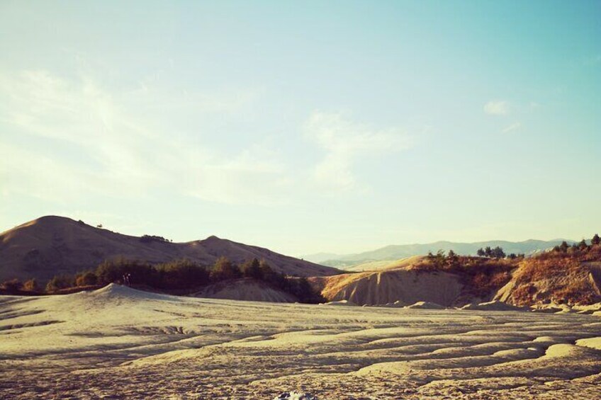 From Bucharest: Muddy Volcanoes and Salt Mine Private Day Tour