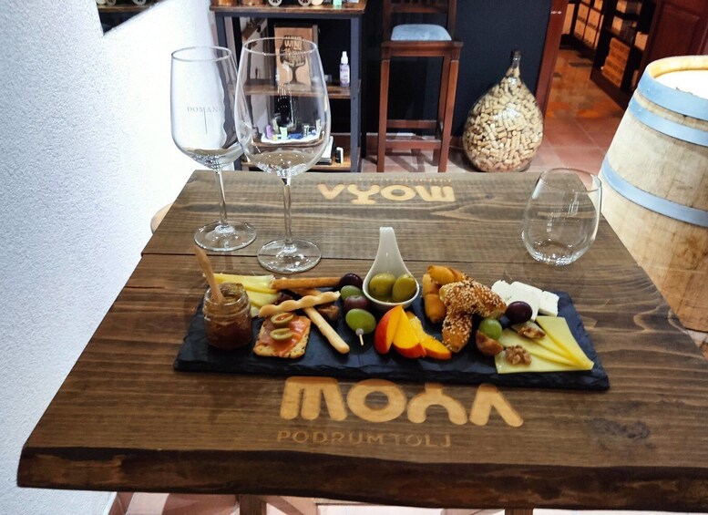 Picture 2 for Activity Mostar: Deluxe Wine Tasting in Via Vino with Wine Platter