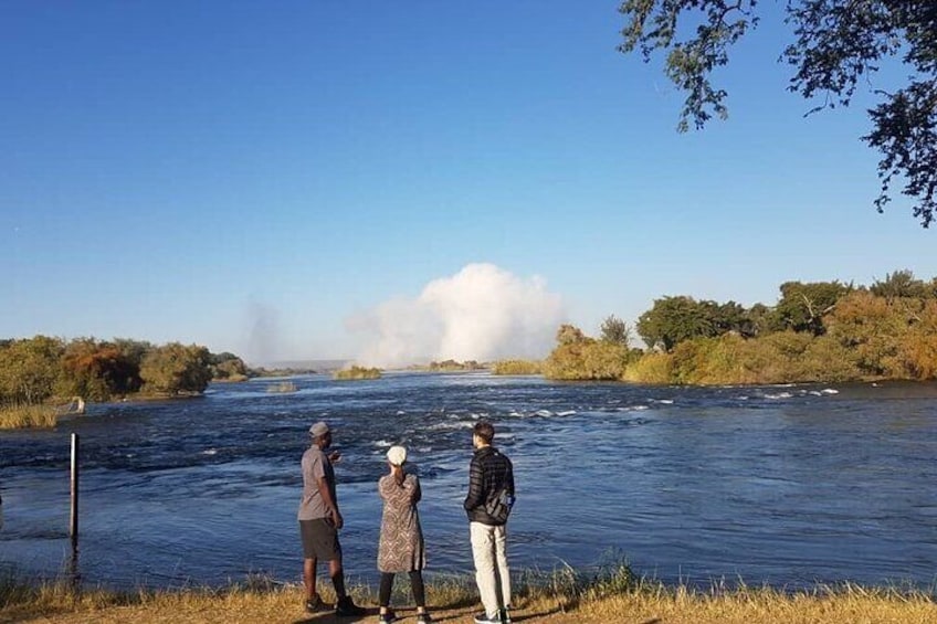  Combo Tour of Falls Zambia Zimbabwe side and Helicopter ride 