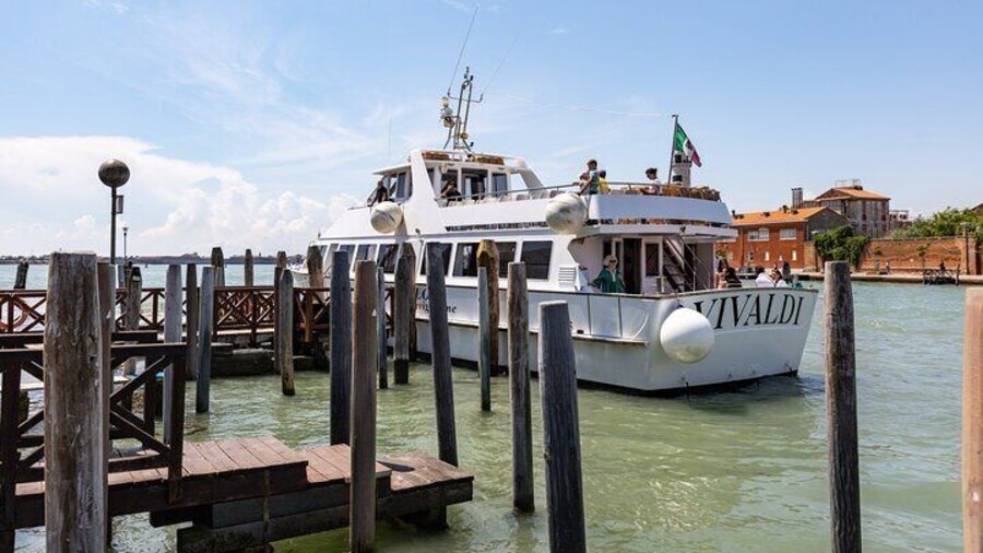Boat from Chioggia to Venice islands