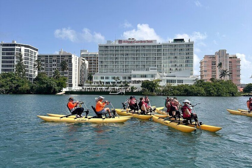 Chiliboats Waterbike Condado Lagoon Adventures