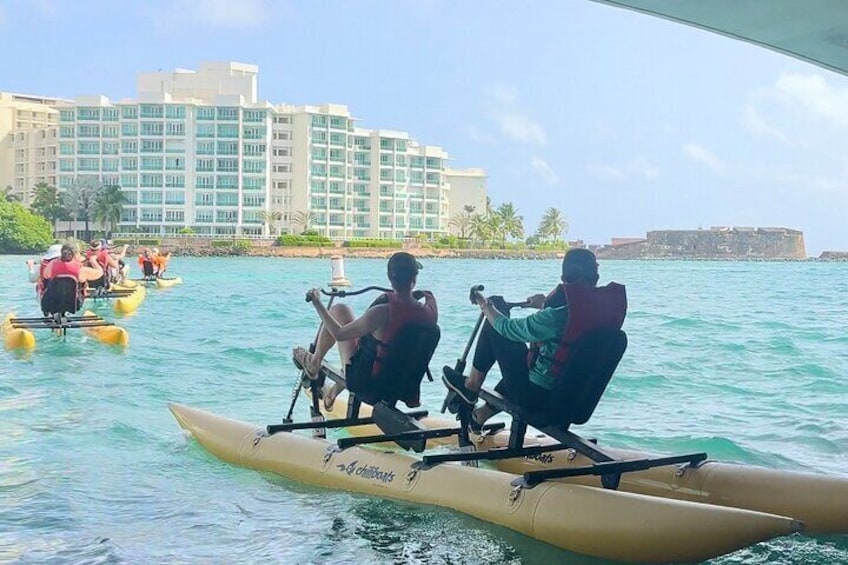 Chiliboats Waterbike Condado Lagoon Adventures