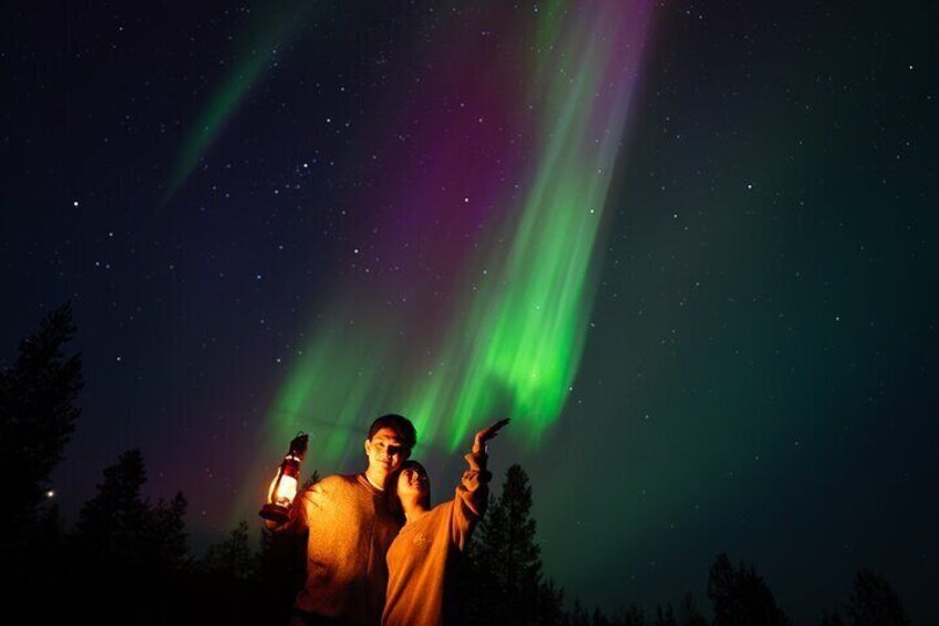 Unlimited Range Northern Lights Hunt with VIP Van [Small Group!]