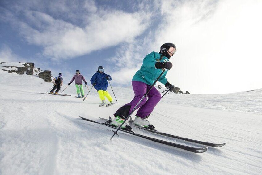 5 Day Private Ski Tour in Queenstown Southern Alps 5 Piste