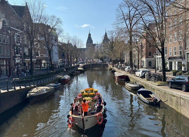 Picture 3 for Activity Amsterdam: Premium Tulip Boat Canal Tour