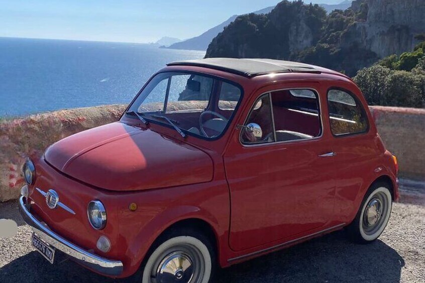 Private Tour in a Vintage Fiat 500 on the Amalfi Coast