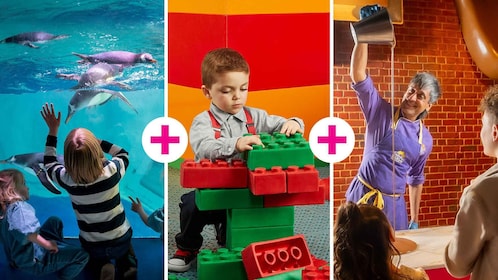 Birmingham: LEGOLAND Discovery: Cadbury World + SEA LIFE + LEGOLAND Discove...