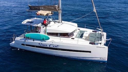 Los Cabos : Catamaran privé au coucher du soleil.