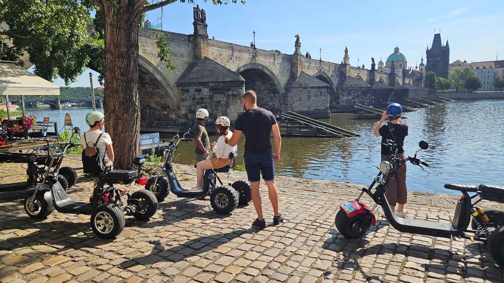 Picture 1 for Activity Heart of Prague tour on Tricycle electric scooter