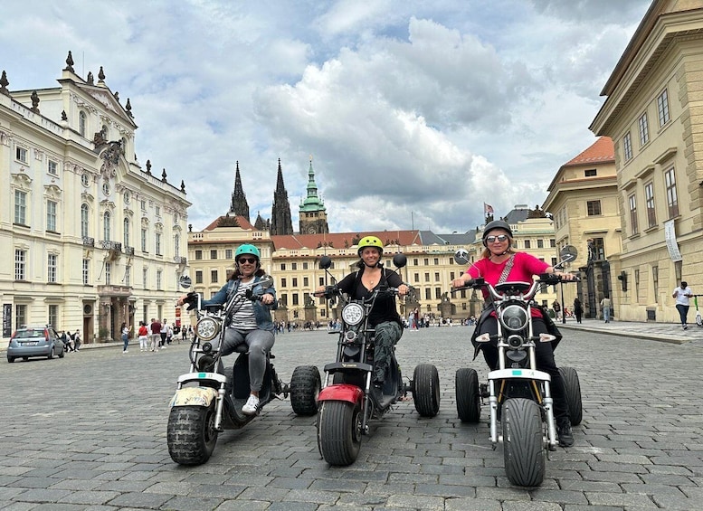 Picture 2 for Activity Heart of Prague tour on Tricycle electric scooter