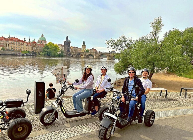 Picture 4 for Activity Heart of Prague tour on Tricycle electric scooter