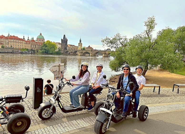 Picture 4 for Activity Heart of Prague tour on Tricycle electric scooter